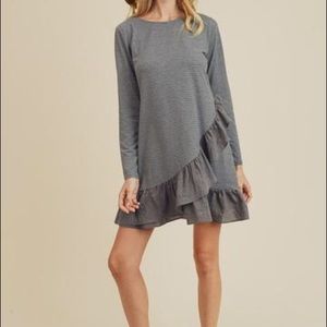Asymmetrical T-shirt Dress